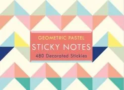 Geometric Pastel Sticky Notes
