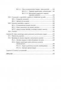 Integrare curriculara si dezvoltarea capacitatilor cognitive