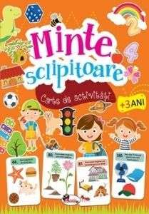 Minte sclipitoare. Carte de activitati  3 ani