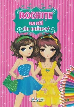 Rochite cu stil de colorat