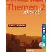 Themen aktuell 2 Kursbuch und Arbeitsbuch mit integrierter Audio-CD Lektion 1–5 de Hartmut Aufderstrasse