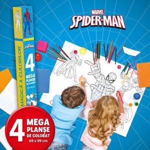Disney. Spider-Man. Lumea Magica A Culorilor. 4 Megaplanse