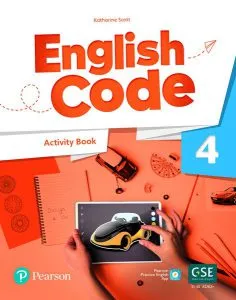 English Code British 4 Activity Book & QR Code de Katharine Scott