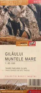 Gilăului. Muntele Mare - Harta de drumeție