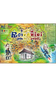 Harta Romaniei pentru copii