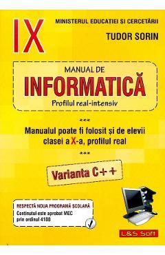 Informatica. Varianta C- Clasa 9 - Manual