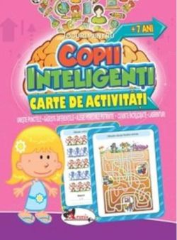 Jocuri pentru copii inteligenți,  7 ani. Carte de activități