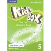 Kid's Box Level 5 Teacher's Resource Book de Kate Cary-Wright