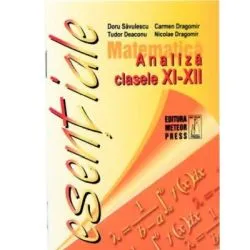 Matematica. Analiza clasele XI-XII de Doru Savulescu