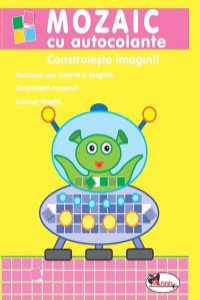 Mozaic cu autocolante - Construieste imagini!