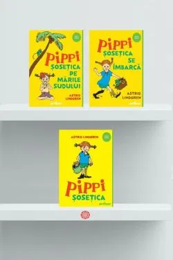 Pachet Seria Pippi Șosețica de Astrid Lindgren