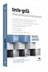 Teste grila - Drept penal si procedura penala de Mihail Udroiu