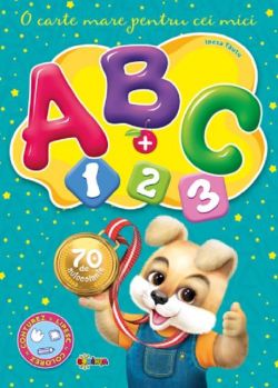 Abc123 cu 70 autocolante