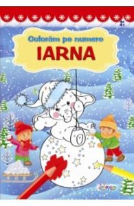 Coloram pe numere: Iarna