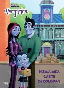 Disney Junior. Vampirina. Prima mea carte de colorat de Disney