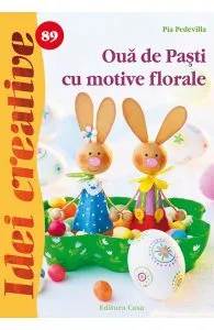Idei creative 89: Oua de Pasti cu motive florale de Pia Pedevilla