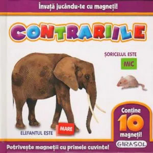 Invata jucandu-te cu magneti! Contrariile (Contine 10 magneti)