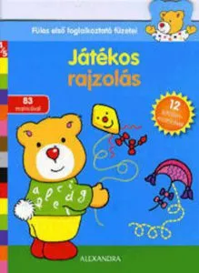 Jatekos rajzolas - Fules elso foglalkoztato fuzetei - 4-5 eveseknek