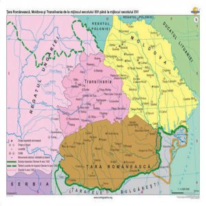 Tara Romaneasca, Moldova si Transilvania de la mijlocul secolului XIV pana la mijlocul secolului XVI