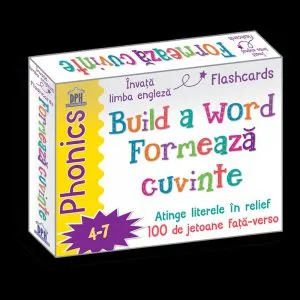 Build a word - Formeaza cuvinte - Jetoane Limba Engleza de Fran Bromage