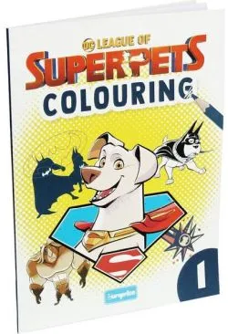 Carte de colorat League of Super-Pets (Vol. 1)