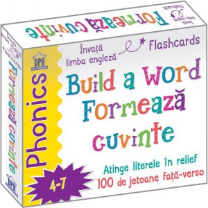 Jetoane. Build a Word / formează cuvinte (limba engleză)