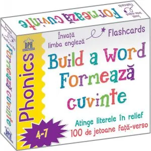 Jetoane. Build a Word / formează cuvinte (limba engleză)