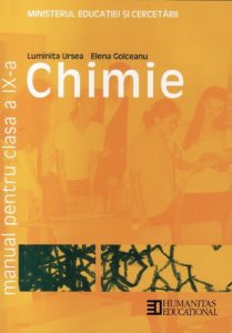 Chimie. Manual pentru clasa a IX-a. Editia 2015