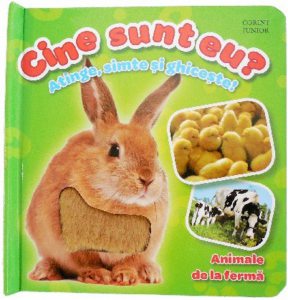 Cine sunt eu? Atinge, simte si ghiceste! Animale de la ferma