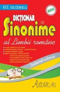 Dictionar de sinonime al limbii romane de M.E. Iacobescu