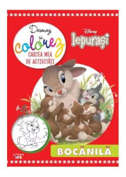 Disney. Iepurași. Desenez și colorez
