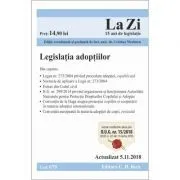 Legislatia adoptiilor. Cod 679. Actualizat la 5. 11. 2018 de Cristina Nicolescu