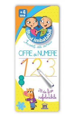 Micul Imbatabil - Invat sa scriu - Cifre si numere