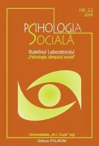 Psihologia sociala. Buletinul Laboratorului Psihologia campului social. Nr. 22, 2008 de Adrian Neculau