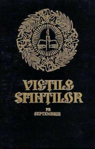 Vietile sfintilor pe septembrie