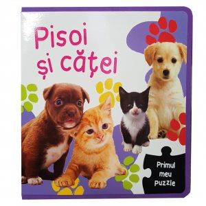 Carte puzzle - Pisoi si catei