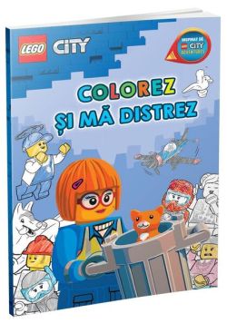 Colorez și mă distrez în Orașul LEGO!