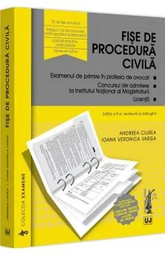 Fise de procedura civila Ed.10 de Andreea Ciurea