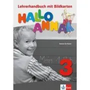 Hallo Anna 3. Lehrerhandbuch mit Bildkarten und Kopiervorlagen   CD-ROM. Deutsch für Kinder de Olga Swerlova
