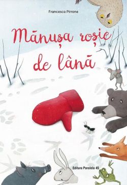 Mănușa roșie de lână