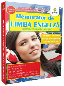 Memorator de engleză. Timpuri verbale. Verbe neregulate.