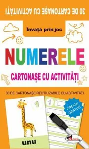 Numerele. Cartonașe cu activități de Dreamland Publications