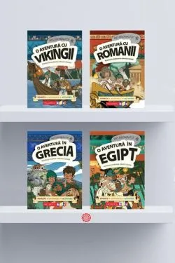 Pachet Seria Histornauții de Frances Durkin