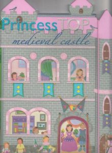 Princess TOP- Medieval castle (bleu)