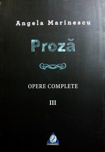 Proză. Opere complete III