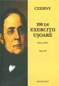 100 de exercitii usoare pentru pian, opus 139 de Carl Czerny