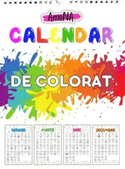 Calendar de colorat, de perete de Anonim