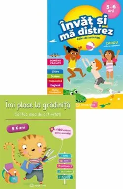 Imi place la gradinita   Invat si ma distrez (5-6 ani) de Christelle Chambon
