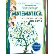 Matematica. Caiet de lucru clasa a 4-a de Mirela Mihailescu