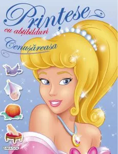 Printese cu abtibilduri stralucitoare - Cenusareasa